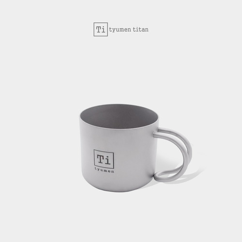 Titanium Small Mug 100 TI-C010